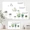 Designart - Cactus Succulent Aloe Vera Home Plants In The Pots - Farmhouse Canvas Wall Art Print